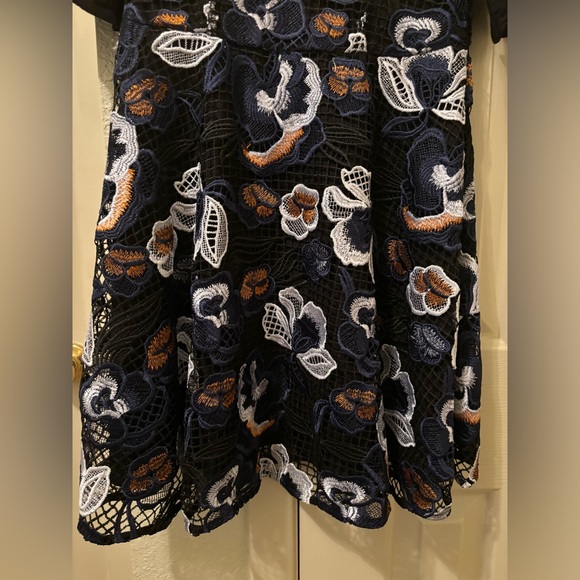 La Maison Talulah Mini Dress Multi Color Lace - Picture 7 of 9